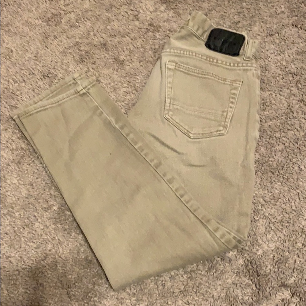 Boys PACSUN slim khaki denim jeans-28x30